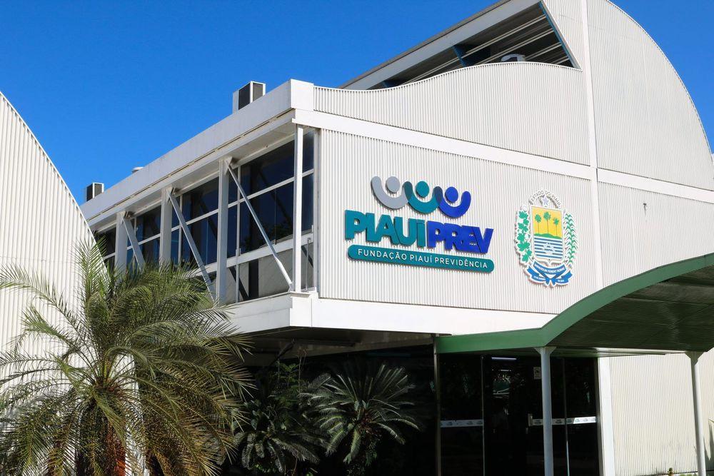 Sede da PiauíPrev, no Centro de Teresina