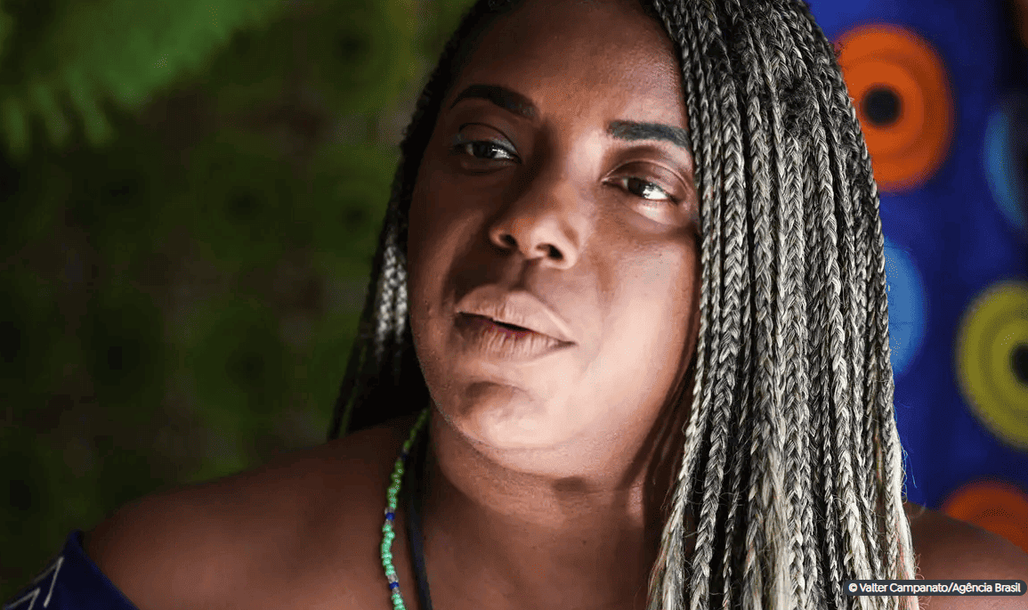 Layla Maryzandra, coordenadora do projeto “Tranças no Mapa”