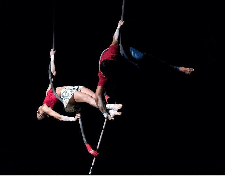 Alunos da Escola Nacional de Circo Luiz Olimecha - Funarte