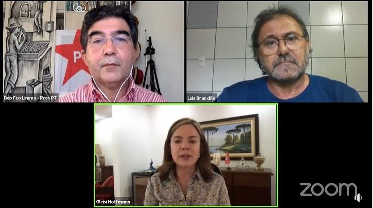 Transmissão do PT aconteceu em sala de vídeo do Facebook
