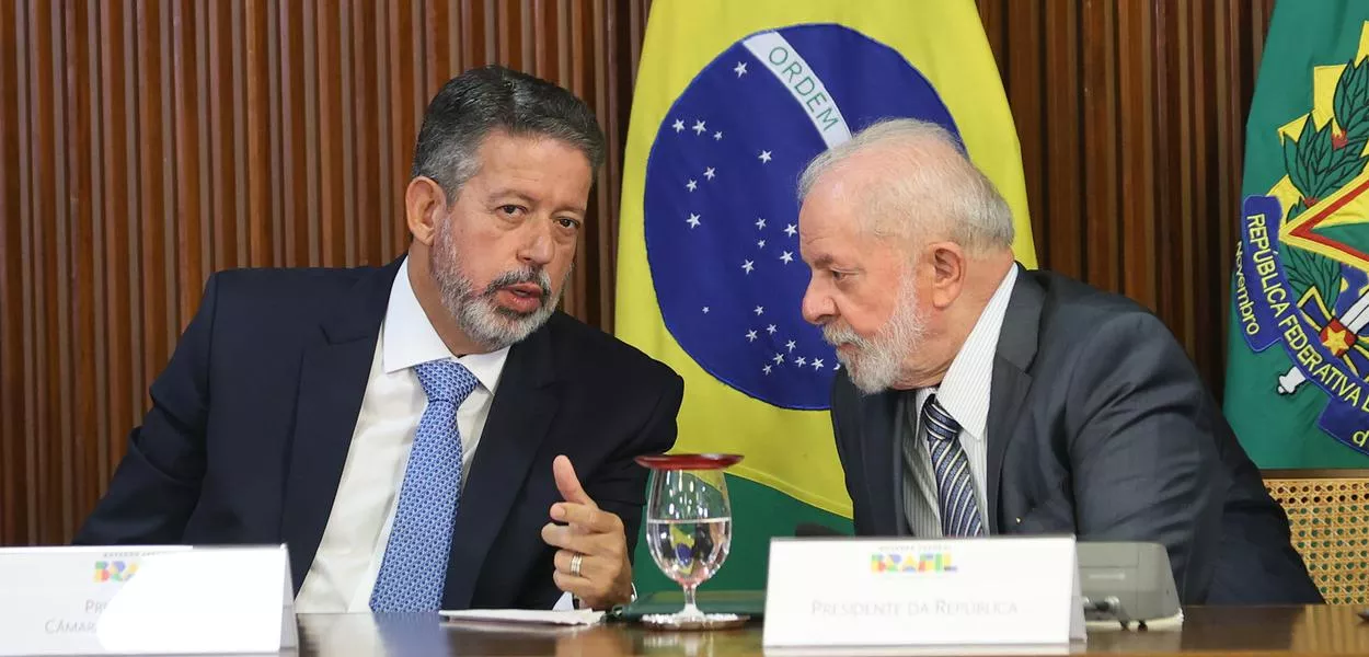 Arthur Lira e o presidente Lula