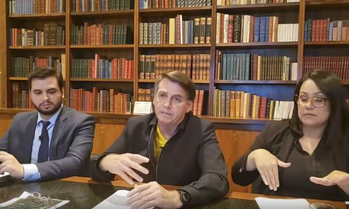 Bolsonaro em live