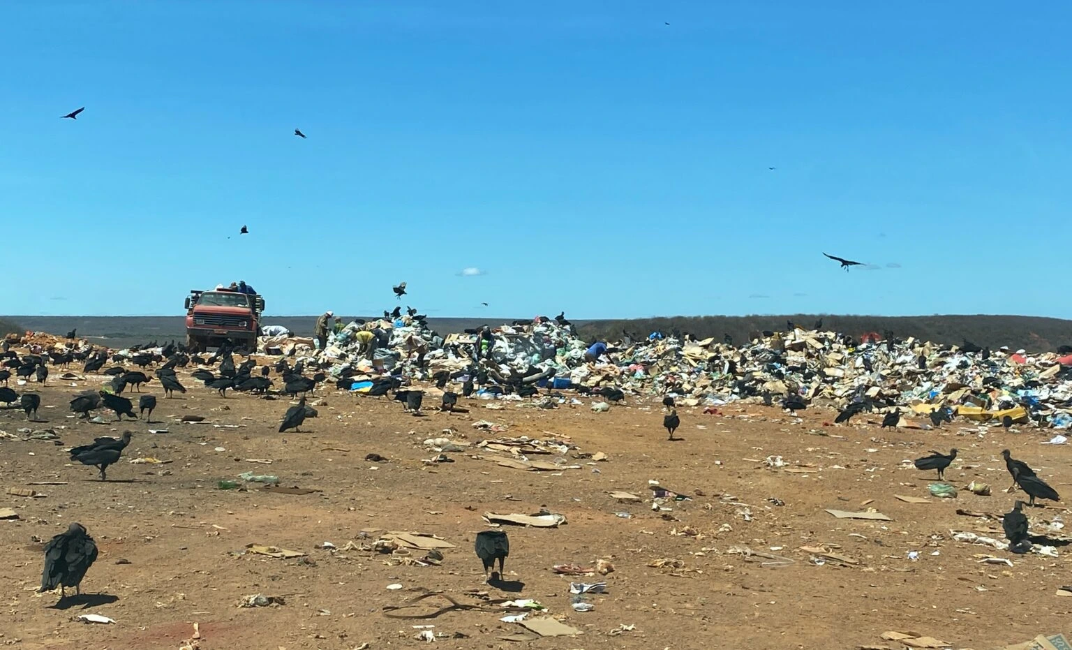 Lixão a céu aberto em Picos