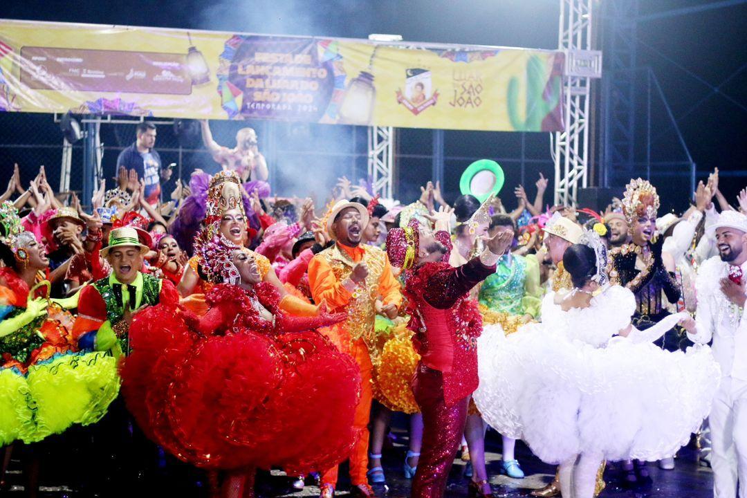 A quadrilha junina Luar do São João