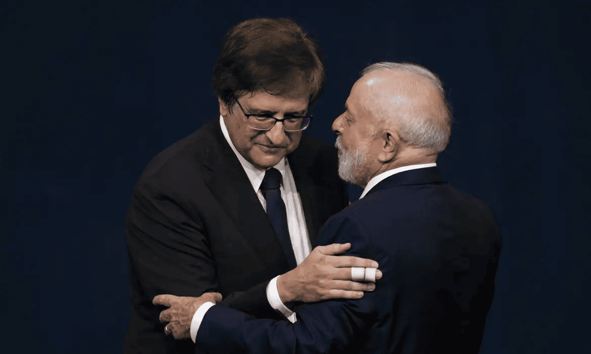 Paulo Gonet e o presidente Lula