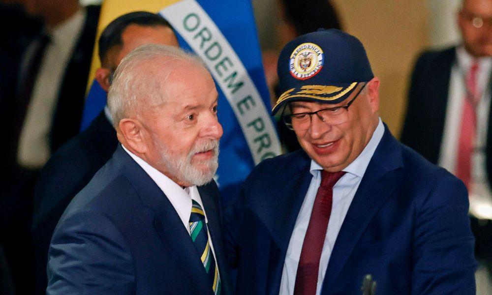 Lula e Gustavo Petro