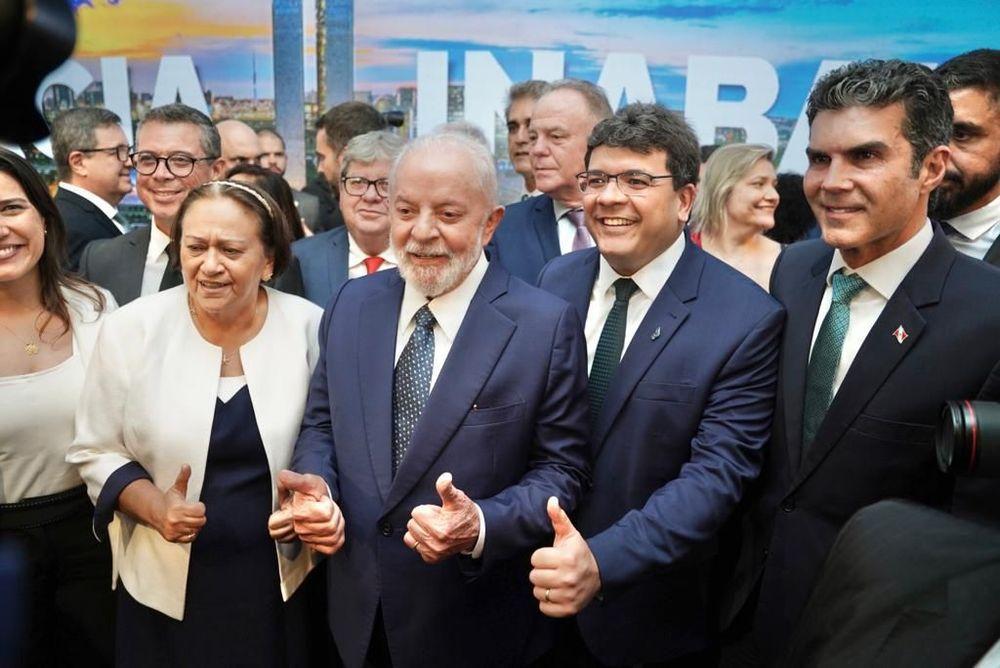 Presidente Lula e governador Rafael Fonteles