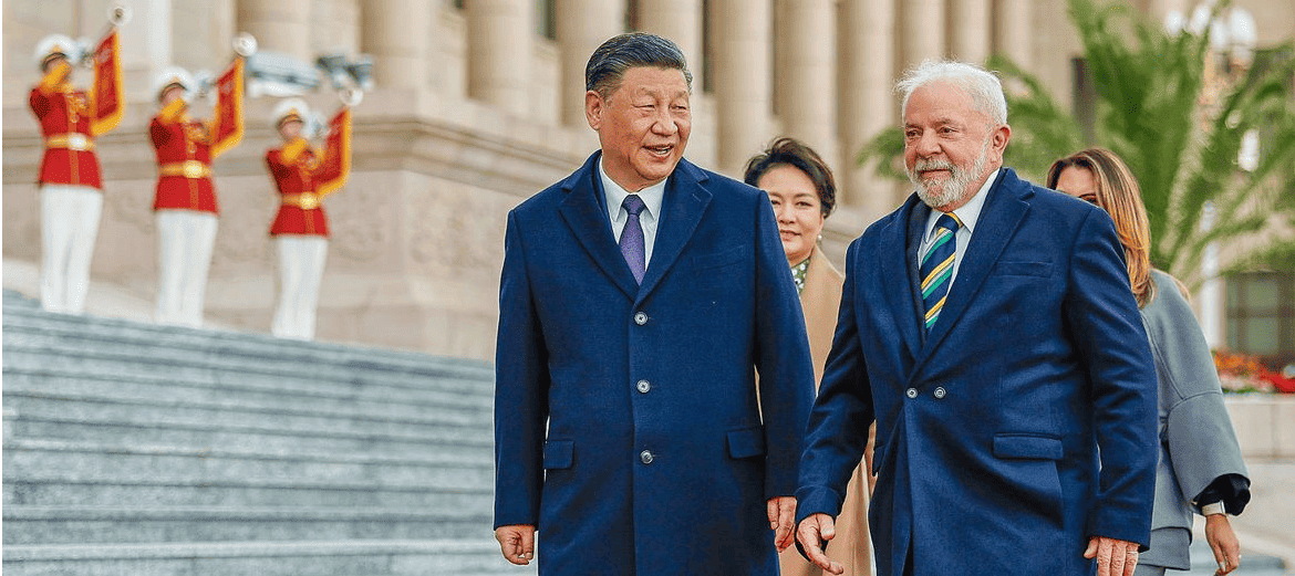 Lula e Xi Jinping na China