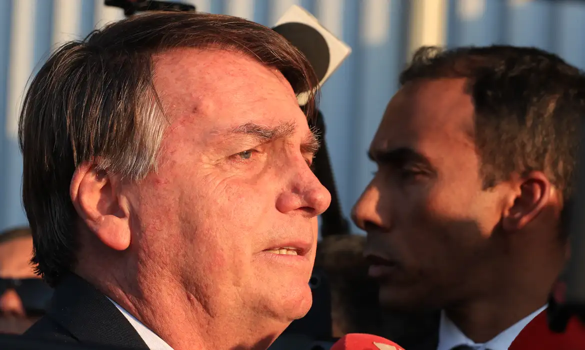 O ex-presidente Jair Bolsonaro