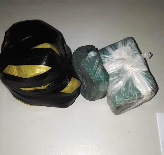 Maconha prensada encontrada em horta de igreja seria jogada na Penitenciária Mista