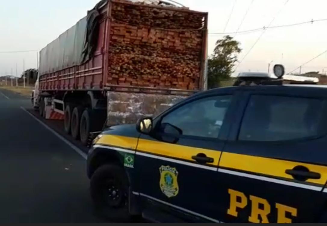 Carga apreendida no Piauí