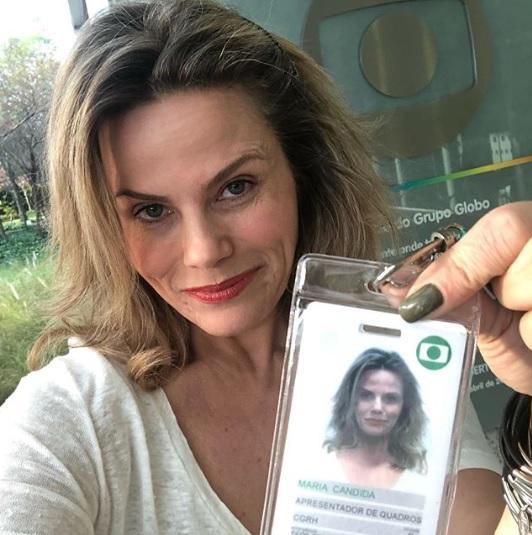 Apresentadora é funcionária da Globo
