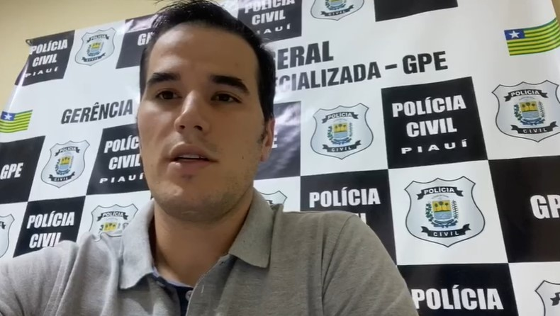 Delegado Matheus Zanatta. Foto: Reprodução Rede Social.