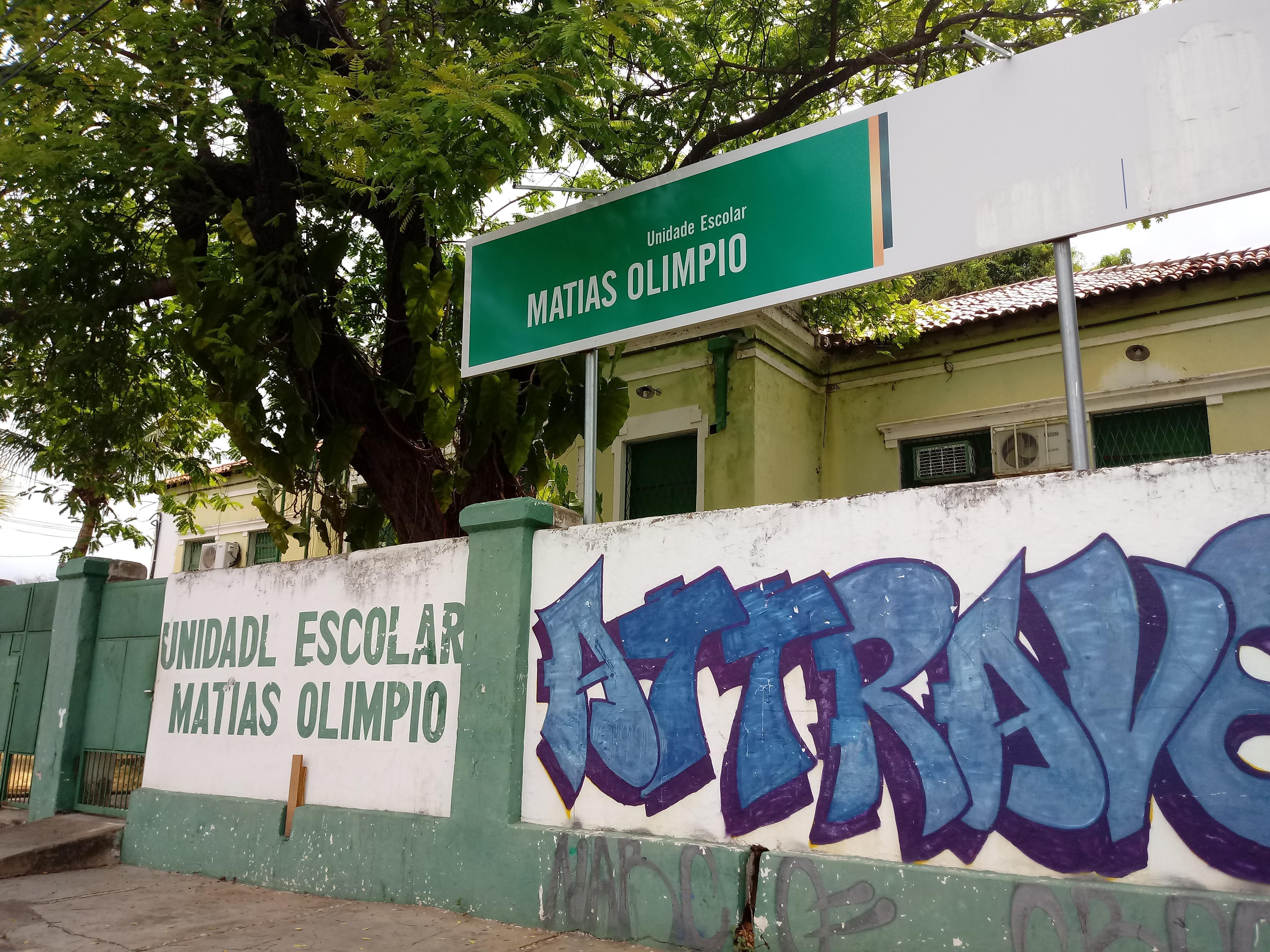 Unidade Escolar Matias Olimpio, na Zona Norte de Teresina