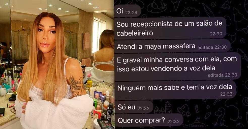 Maya Massafera desabafa após saber que poderiam estar vendendo um áudio com sua voz
