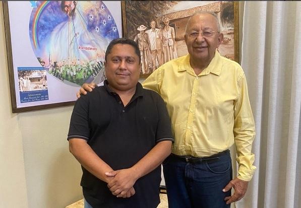 Maykon Silva e prefeito Dr. Pessoa