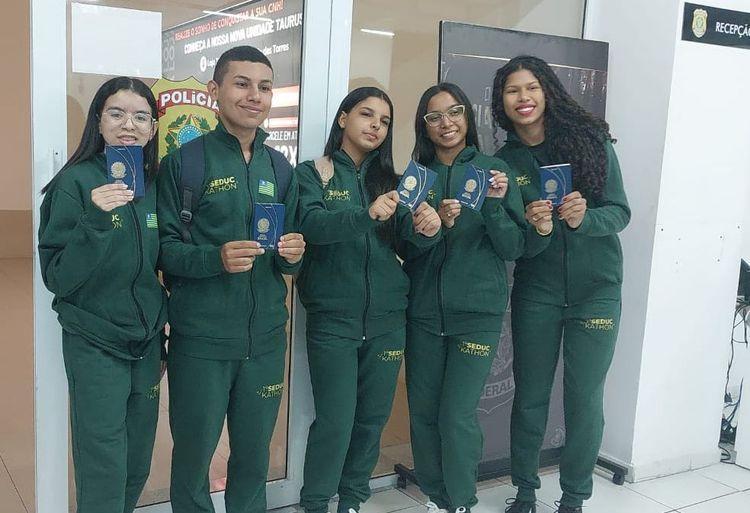 Estudantes de Lagoa Alegre