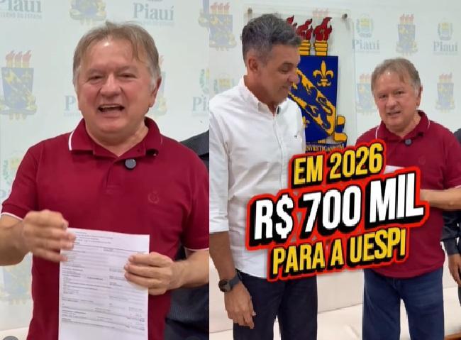 Merlong Solano destina R$ 700 mil em recursos para a Uespi