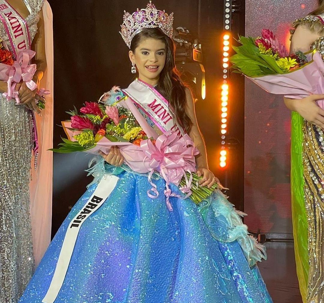 A piauiense Sofia Moraes, de 9 anos de idade