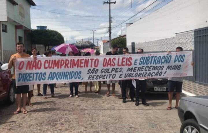 Ato nas ruas de Monsenhor Hipólito