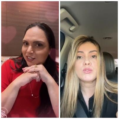 Élida Fabrícia e Pollyana Rocha