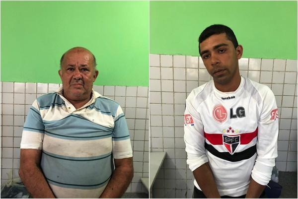 Jordão e Valdinar detidos pela PM