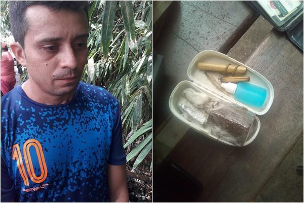 Homem preso na Avenida Maranhão em Teresina
