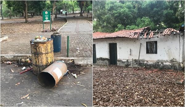 Espaços do Parque Zoobotânico de Teresina