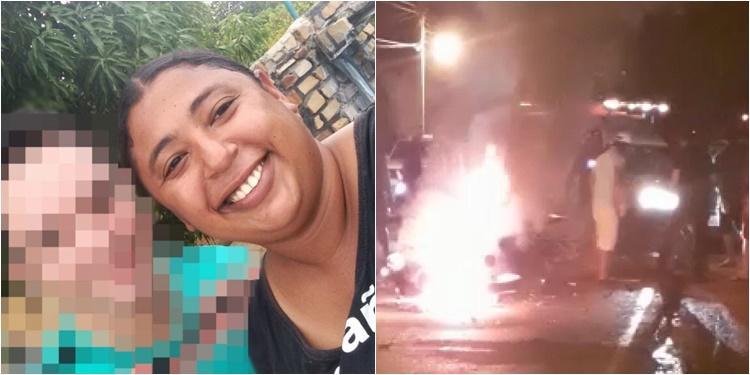 Paloma morreu no local do acidente
