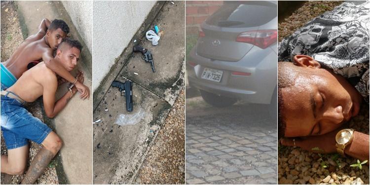 David, mais conhecido como Olho de Gato, aparece à direita da imagem com um relógio no braço