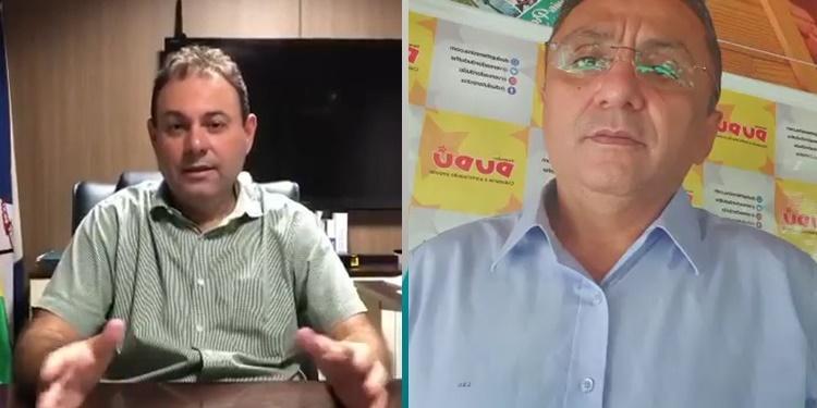 Os vereadores Jeová Alencar e Dudu