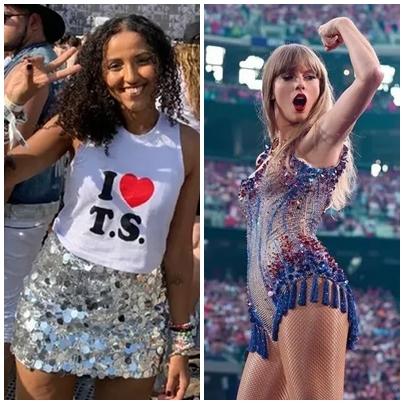 Ana Clara Benevides e Taylor Swift