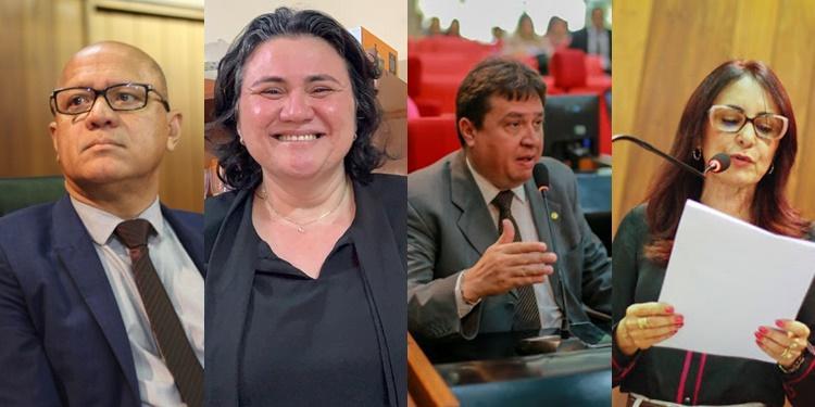 Franzé Silva, Jôve Oliveira, Nerinho e Liziê Coelho