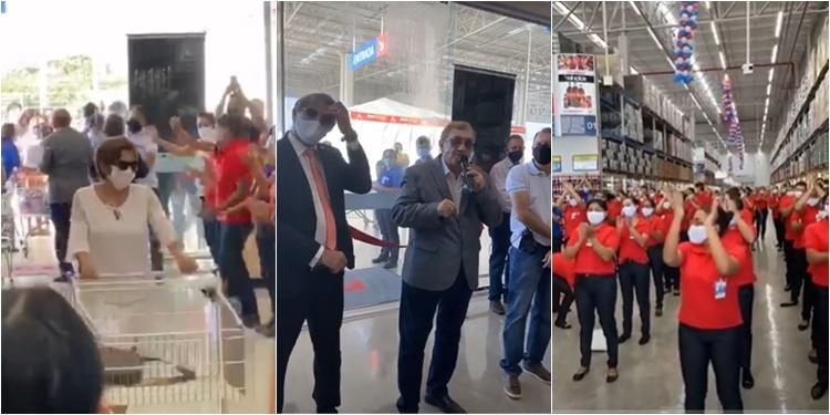Inauguração do Mix Atacarejo reuniu mais de 200 parnaibanos no litoral do Piauí
