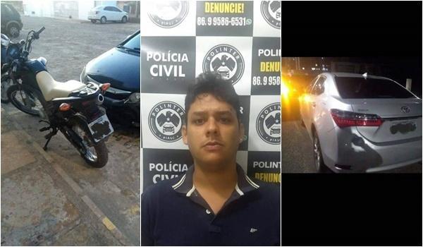 Ao  centro da imagem, o acusado identificado como Josep