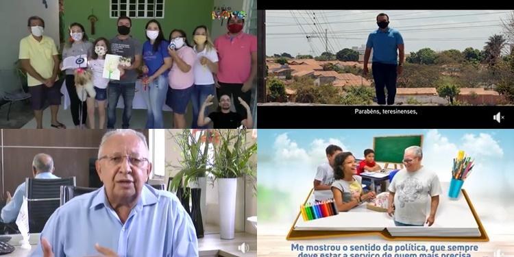 Pré-candidatos em Teresina deram o tom de suas campanhas com homenagens