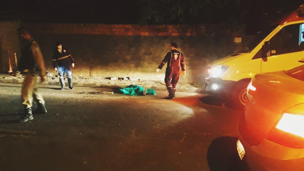 Equipe do SAMU atestou óbito de homem morto na zona Norte