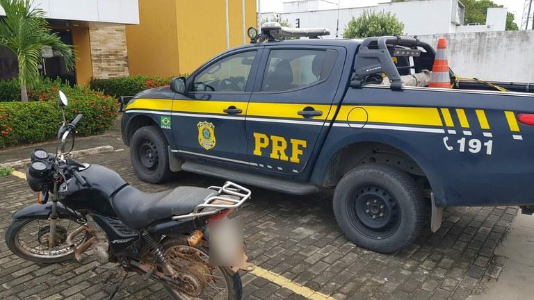 Moto apreendida