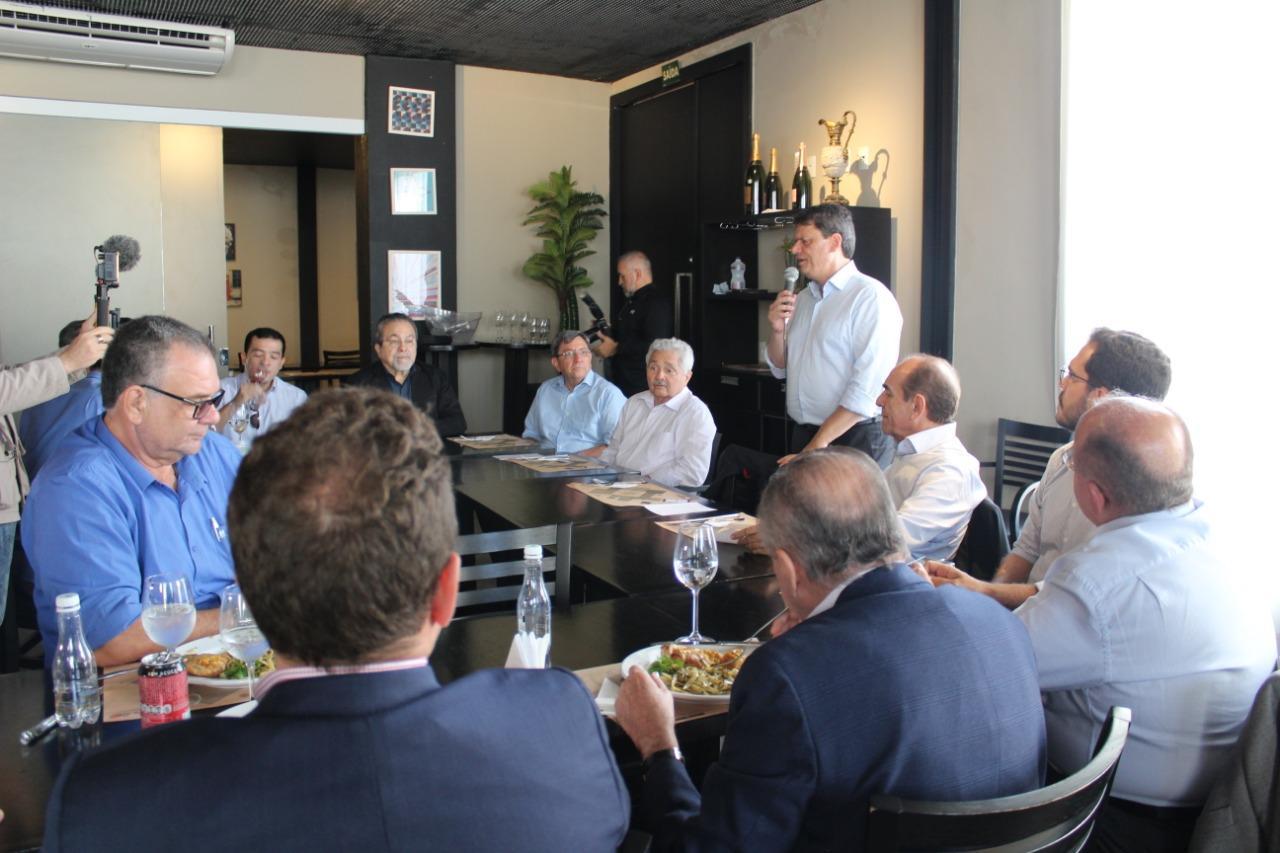 Encontro com ministro