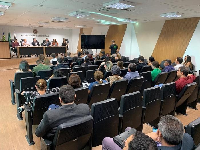 Audiência no Ministério Público do Piauí