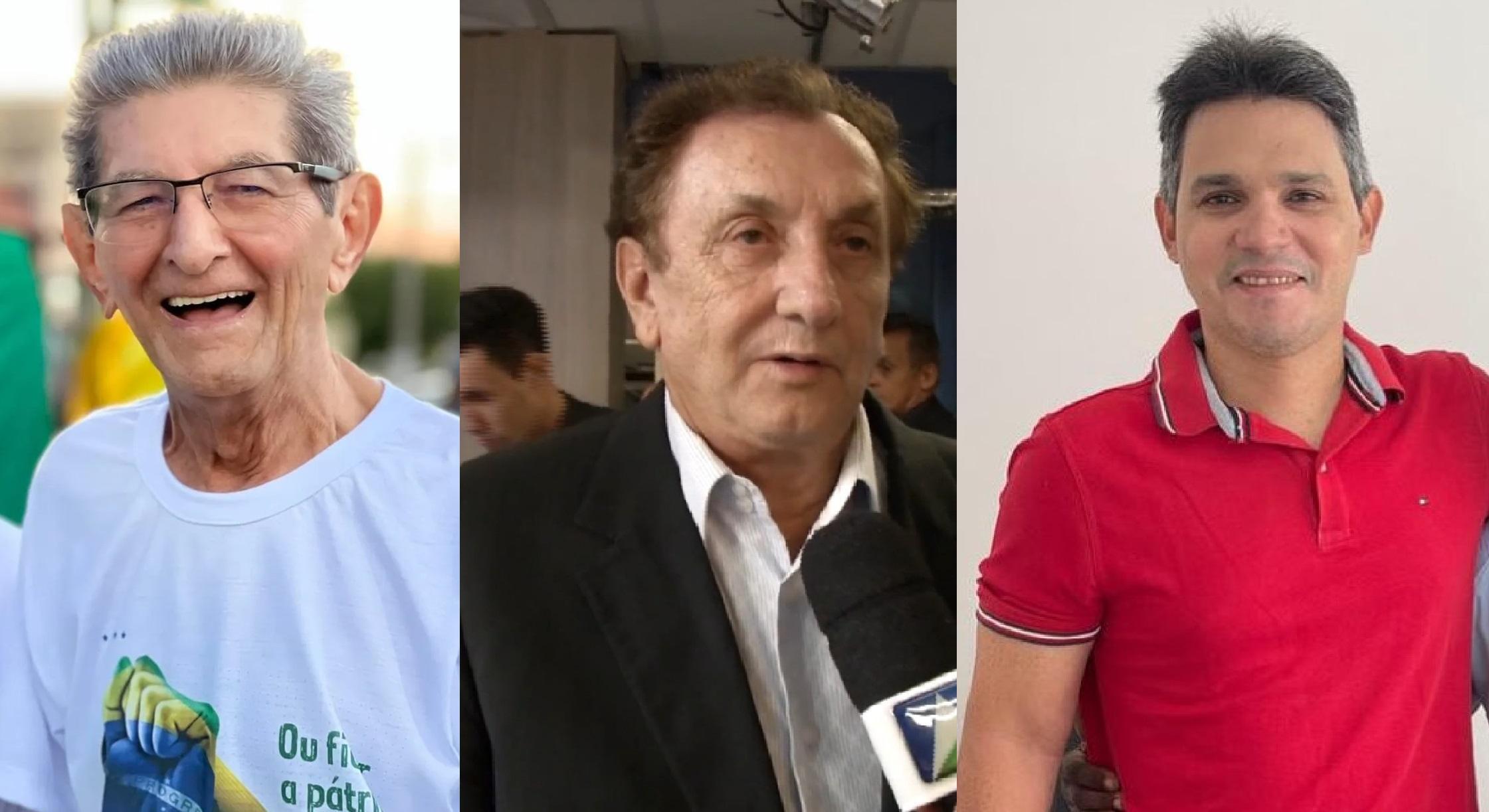 Prefeitos de Barro Duro, Parnaíba e São Gonçalo do Piauí, respectivamente