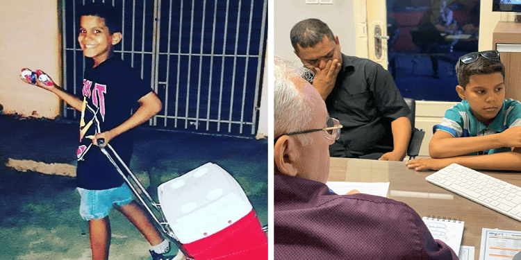 Menino que foi humilhado em Teresina por vender trufas ganha bolsa de estudos