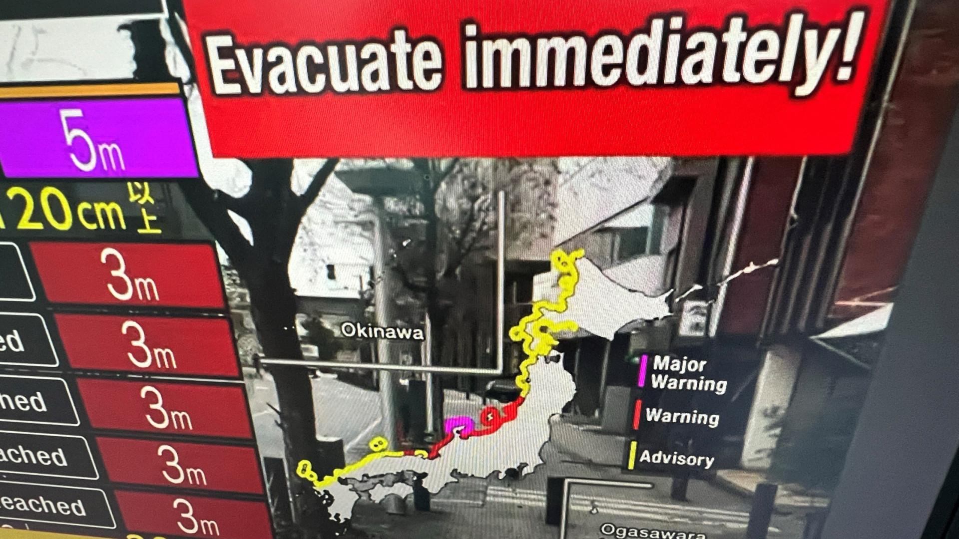 Alerta de terremoto