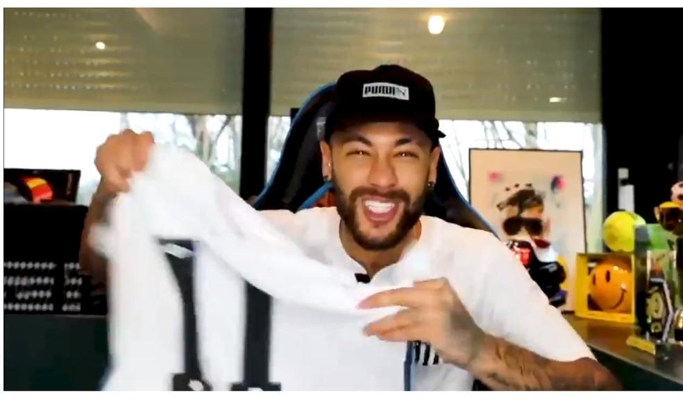 Neymar declara torcida para o Santos