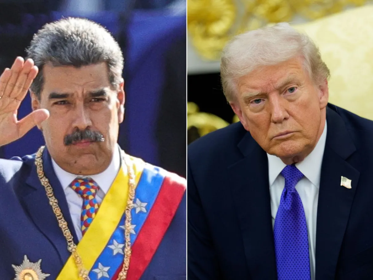 Nicolas Maduro e Donald Trump