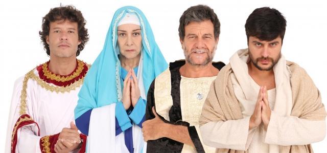 Atores que irão encenar a Paixão de Cristo de Floriano