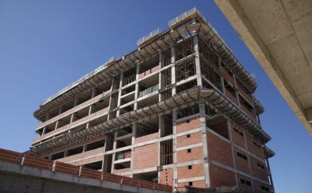 Obras da Nova Maternidade, localizada na zona leste de Teresina