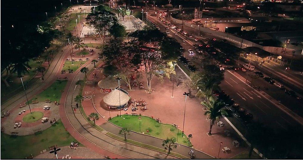 Vista aérea do Parque Potycabana