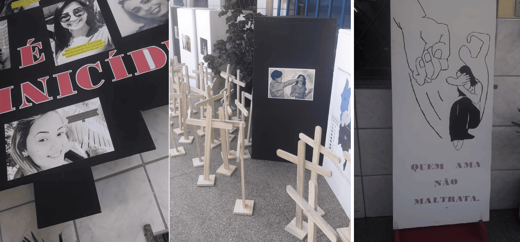 Alunos de escola pública desenvolvem projeto sobre Violência Doméstica e Feminicidio