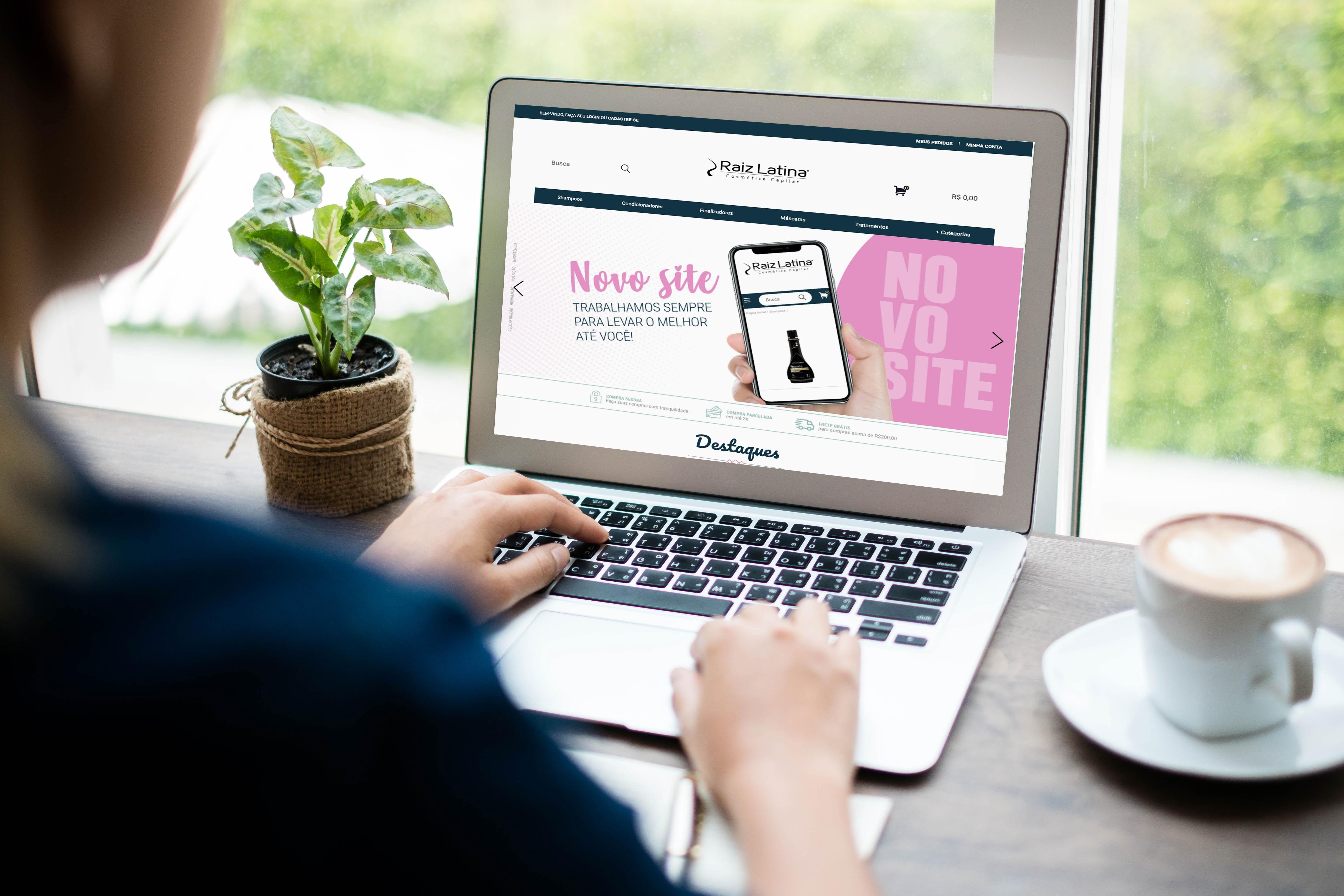Novo site raiz latina.